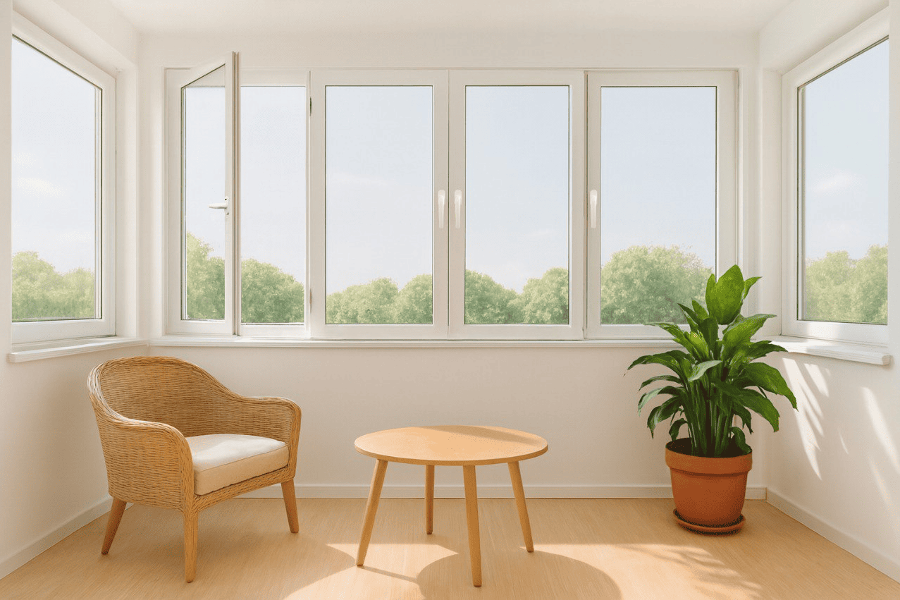 Теплое остекление